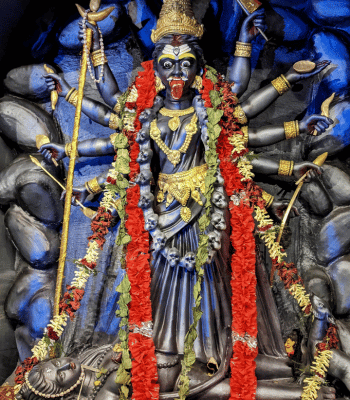 The Hindu goddess Kali